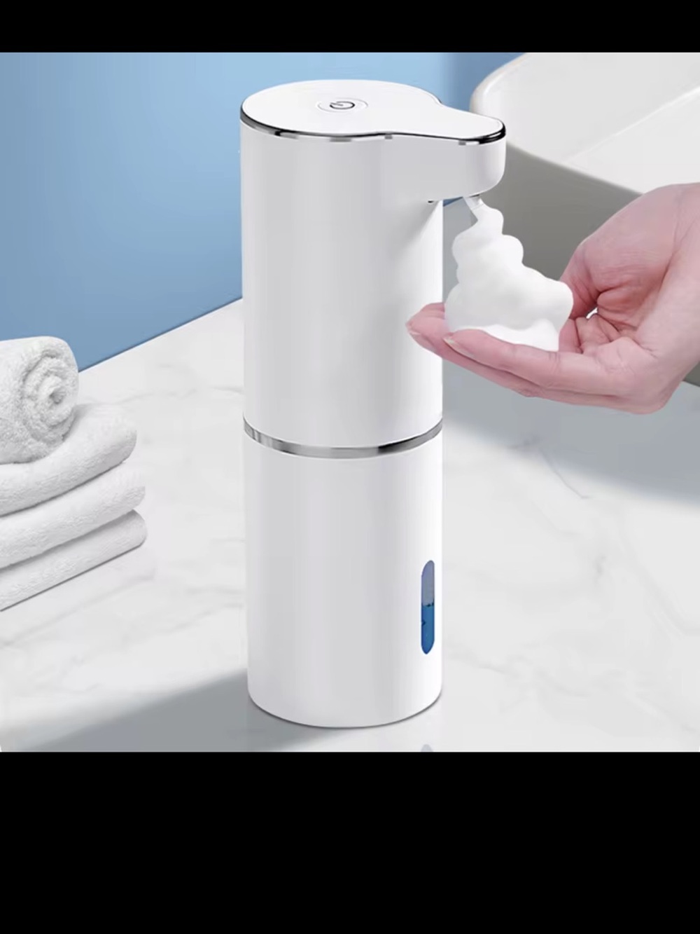 Automatic Foaming Soap Dispenser - White